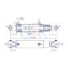 Гидроцилиндр ГЦ 100.40.200.515.22