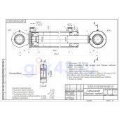 Гидроцилиндр ГЦ 100.55.500.830.50