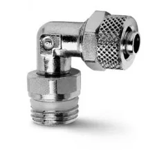 Фитинг 1541 10/8 -1/4 накидн. гайка угловой Фитинг 1541 10/8 -1/4 накидн. гайка угловой