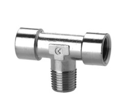 Фитинг 2060 1/4 - 1/4 тройник Вн-Ш-Вн