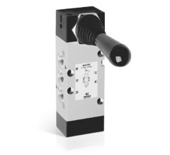 Пневмораспределитель 464-905 ручн. тумблер 5/2-1/4