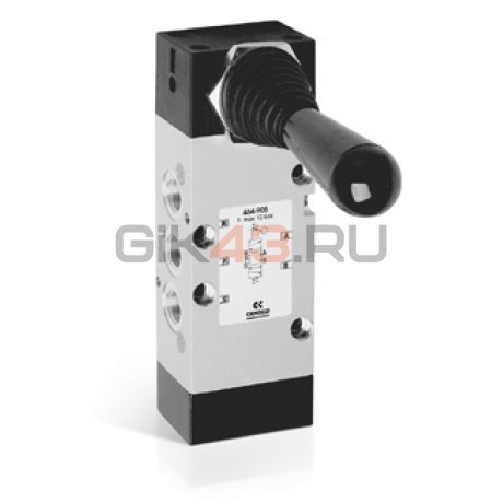 Пневмораспределитель 464-905 ручн. тумблер 5/2-1/4