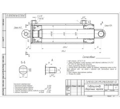 Гидроцилиндр ГЦ 90.50.220.395.018.028