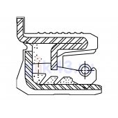 Сальник 210-240-18/21 AJ16 NBR