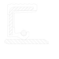 Сальник 54,5-82-10,3/15,3 AO18 FKM