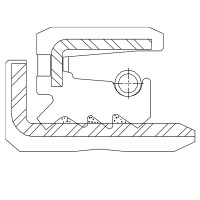 Сальник 57-80-12/18 AO26 NBR
