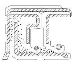 Сальник 34-72-23,5 AP19 NBR