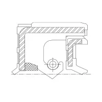 Сальник 24-38,2-12,5 CNB5W11 NBR