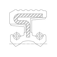 Сальник 140-165-13/16,5 DGY NBR