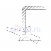Сальник 62-78-7/9,5 KB9 NBR