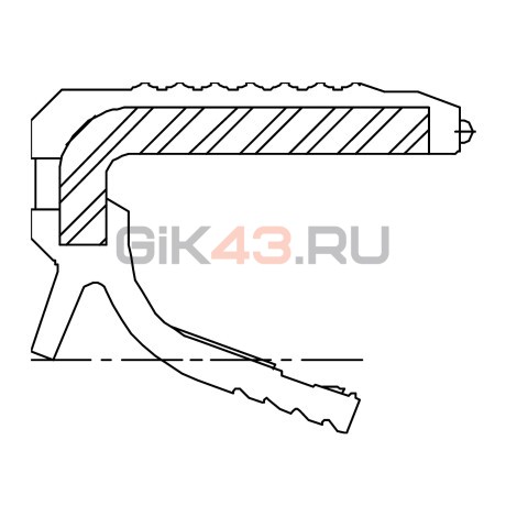 Сальник 110-140-12 KG3R2 FKM