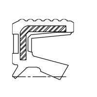 Сальник 15-23-4 KGY NBR