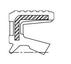 Сальник 15-23-4 KGY NBR