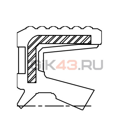 Сальник 15-23-4 KGY NBR