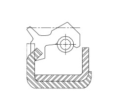 Сальник 111,125-136,525-12,7 OTAY NBR