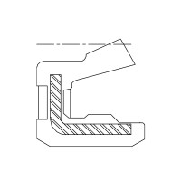 Сальник 43-68-12 OVCY NBR