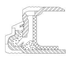 Сальник 110-130-9,3/13,3 PA13L2 ACM Сальник 110-130-9,3/13,3 PA13L2 ACM