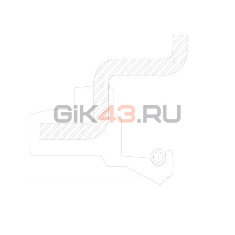 Сальник 25-47/51-9,5/16 SBJ3R9 FKM