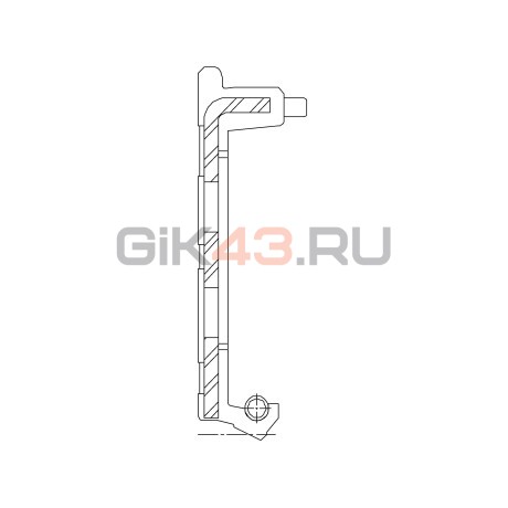 Сальник 24-62-11 SC17 NBR