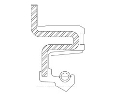 Сальник 29-42,9-6 SCJW11 NBR