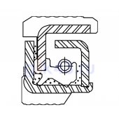 Сальник 62-85-10 ST83 NBR