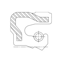 Сальник 27-38-6,5 SZ41 NBR