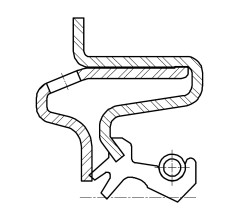 Сальник 35-56-9/12,6 TAJ18L9-H ACM Сальник 35-56-9/12,6 TAJ18L9-H ACM
