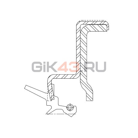 Сальник 85-146-10,5/25 TAJ19R9 ACM