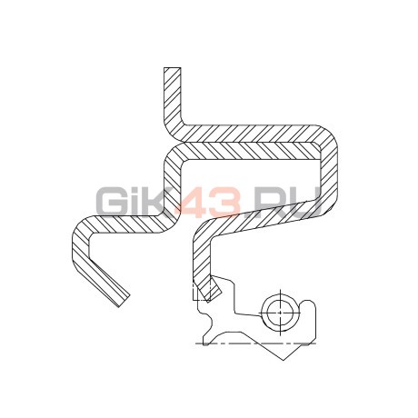 Сальник 35-73/80-8,4/14,5 TAJ3W14-H ACM