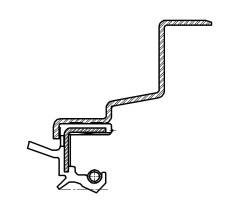 Сальник 85-162-12/42 TAJ92R-H ACM