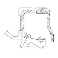 Сальник 110-140-12/19 TBC29A1W FKM