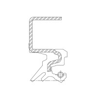 Сальник 39-60/82-11/13 TBCJ21 ACM