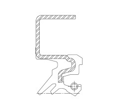 Сальник 39-60/82-11/13 TBCJ21 ACM