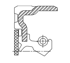 Сальник 75-114-13 TBCK1R ACM