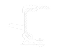 Сальник 55-82-10/17 TBG29W HNBR