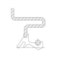 Сальник 46,812-69,85/78,511-10,795 TBJ2W6-H FKM