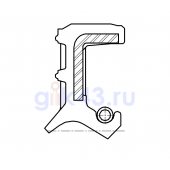Сальник 48-72-7,8/9 TC32 NBR
