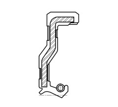 Сальник 42-59-7,7/9 TC38R9 ACM