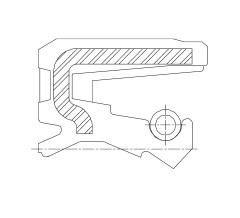 Сальник 19,5-30-5/6 TC4Y NBR Сальник 19,5-30-5/6 TC4Y NBR