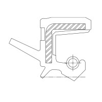 Сальник 75-100-13/20 TC9R ACM