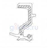 Сальник 58-75-7,5/11,5 TCH9 NBR