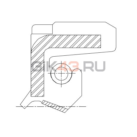 Сальник 30-52-6 TCN-PL NBR