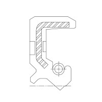 Сальник 84,988-104,978-7,366 TCN15 NBR