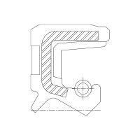 Сальник 12,7-22,225-6,35 TEC NBR