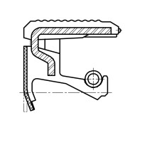 Сальник 29,9-47-11,3 TGR-PL1 ACM