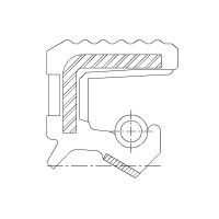 Сальник 35-45-7 TG-PL FKM Сальник 35-45-7 TG-PL FKM