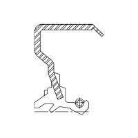 Сальник 34,7-65-12 TL2 ACM
