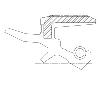 Сальник 65-80-10/17 TM9L9 ACM