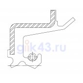 Сальник 59-75-8,8/13 TMJ9 NBR