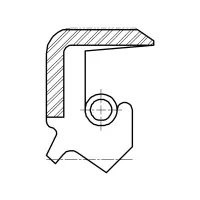Сальник 24-35-6/6,5 TMNW2 FKM